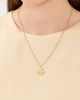 SHASHI SHASHI Gold Scallop Necklace Gold One - 3
