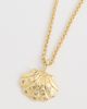 SHASHI SHASHI Gold Scallop Necklace Gold One - 5