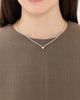 SHASHI SHASHI Harvard Tennis Necklace Gold/Silver One - 3