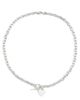 SHASHI SHASHI Heart Charm Necklace Silver One - 1
