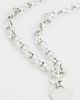 SHASHI SHASHI Heart Charm Necklace Silver One - 2