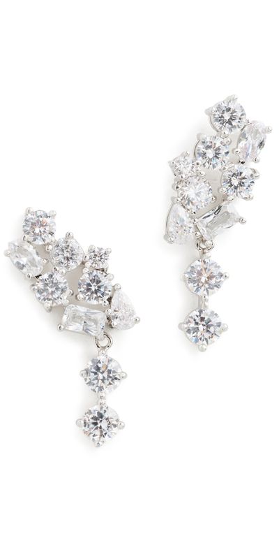 SHASHI SHASHI Jacklyn Earrings Silver One