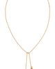 SHASHI SHASHI Le Pompon Necklace Gold One - 1
