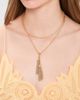 SHASHI SHASHI Le Pompon Necklace Gold One - 3