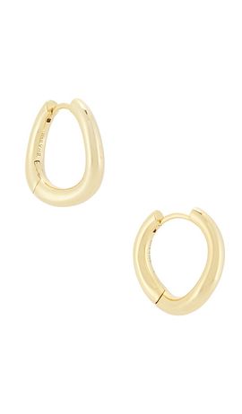 SHASHI SHASHI Lennox Hoop Earrings