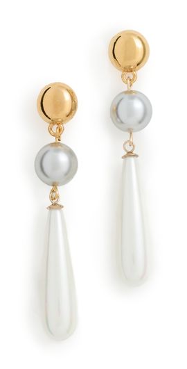 SHASHI SHASHI Linnea 2.0 Earrings Multi Pearl One