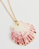 SHASHI SHASHI Long Chain Scallop Shell Necklace Gold One - 5