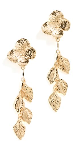 SHASHI SHASHI Louise Earrings Gold One