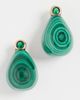 SHASHI SHASHI Malachite Drop Earrings Malachite One - 4