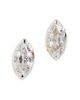 SHASHI SHASHI Marquise Studs Gold One - 1
