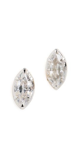 SHASHI SHASHI Marquise Studs Gold One