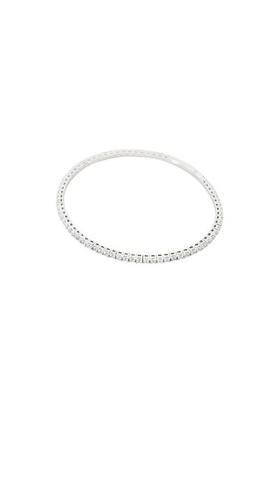 SHASHI SHASHI Micro Pave Hinge Bangle