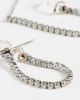 SHASHI SHASHI Micro Teeny Tiny Front to Back Earrings Silver One - 4