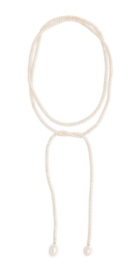 SHASHI SHASHI Monica Pearl Necklace Pearl One