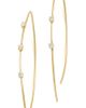 SHASHI SHASHI Oleander Hoop Earrings Gold One - 1