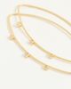 SHASHI SHASHI Oleander Hoop Earrings Gold One - 4