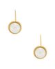 SHASHI SHASHI Pearl Bezel French Hook - 1