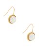 SHASHI SHASHI Pearl Bezel French Hook - 2