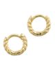 SHASHI SHASHI Petite Rope Huggies Gold One - 1