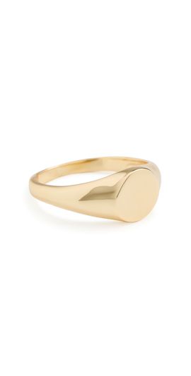 SHASHI SHASHI Signet Ring Gold