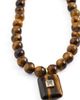 SHASHI SHASHI Tiger's Eye Pendant Necklace Tiger Eye One - 1