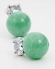 SHASHI SHASHI Vert Imperial Stud Earrings Jade One - 4