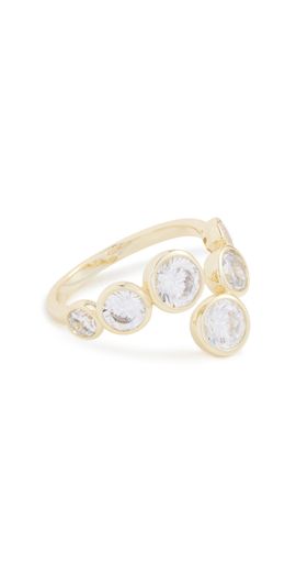 SHASHI SHASHI Voluta Adjustable Ring Gold