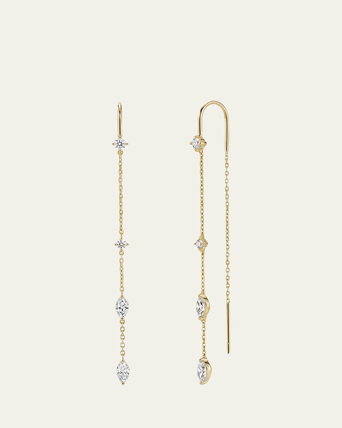 Shashi Whisper Threader Earrings