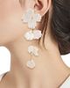 Shashi Women's 14K-Gold-Plated & Clay Gardenia Drop Earrings - 2