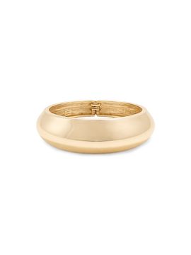 Shashi Women's 14K-Gold-Plated Hinged Bangle