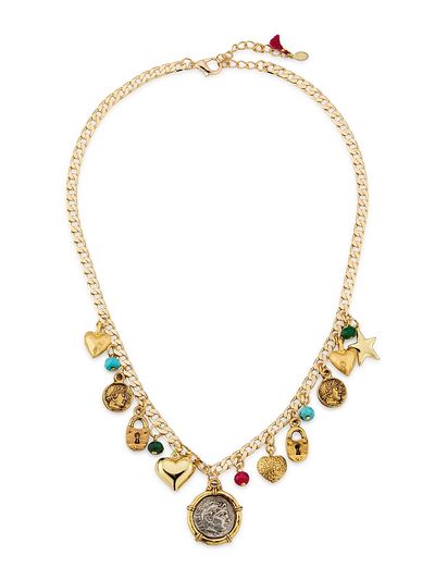 Shashi Women's Ethereal 14K-Gold-Plated Charm Necklace