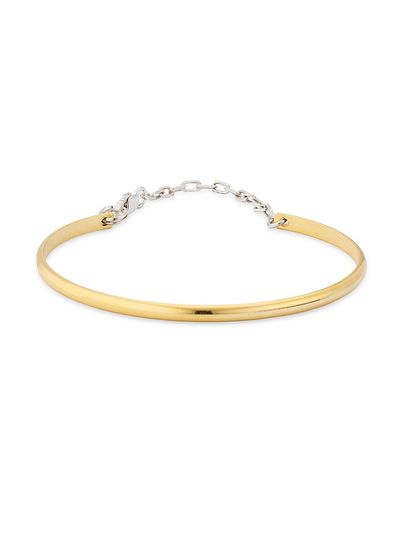 Shashi Women's Two-Tone Bar Chain Bracelet