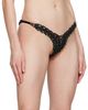 Shawna Wu Shawna Wu SSENSE Exclusive Black Thong - 4