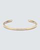 Shay Jewelry Shay Jewelry 18kt gold bangle with diamonds - 1