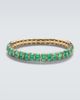 Shay Jewelry Shay Jewelry 18kt gold bracelet with emeralds - 1