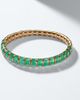 Shay Jewelry Shay Jewelry 18kt gold bracelet with emeralds - 4