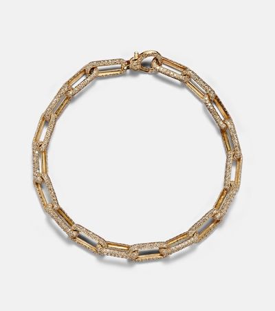 Shay Jewelry Shay Jewelry 18kt gold chain bracelet with diamonds