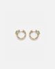 Shay Jewelry Shay Jewelry 18kt gold earrings with diamonds and emeralds - 4