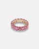 Shay Jewelry Shay Jewelry 18kt gold eternity ring with sapphires - 1