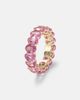 Shay Jewelry Shay Jewelry 18kt gold eternity ring with sapphires - 4