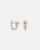 Shay Jewelry Shay Jewelry 18kt gold hoop earrings with diamonds - 6