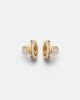 Shay Jewelry Shay Jewelry 18kt gold huggie earrings with diamonds - 1