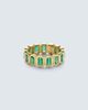 Shay Jewelry Shay Jewelry 18kt gold ring with emeralds - 1