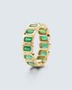 Shay Jewelry Shay Jewelry 18kt gold ring with emeralds - 4