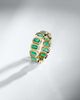 Shay Jewelry Shay Jewelry 18kt gold ring with emeralds - 5