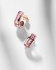 Shay Jewelry Shay Jewelry 18kt rose gold earrings with sapphires - 5