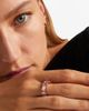 Shay Jewelry Shay Jewelry 18kt rose gold ring with pink sapphires and diamond - 2