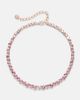 Shay Jewelry Shay Jewelry 18kt rose gold tennis necklace with sapphires and diamond - 1