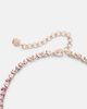 Shay Jewelry Shay Jewelry 18kt rose gold tennis necklace with sapphires and diamond - 6