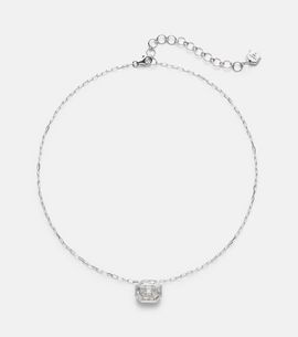 Shay Jewelry Shay Jewelry Bezel Illusion 18kt white gold pendant necklace with diamonds